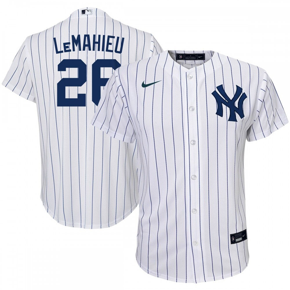 DJ LeMahieu New York Yankees Nike Youth Alternate Replica Player MLB Jersey - White