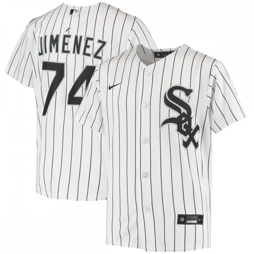 Eloy Jimenez Chicago White Sox Nike Youth Alternate Replica Player MLB Jersey - White