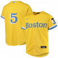 Enrique Hernandez Boston Red Sox Nike Youth City Connect Replica Player MLB Jersey - Gold