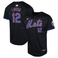 Francisco Lindor New York Mets Nike Youth Alternate Limited Player MLB Jersey - Black