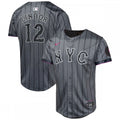 Francisco Lindor New York Mets Nike Youth 2024 City Connect Limited Player MLB Jersey - Graphite