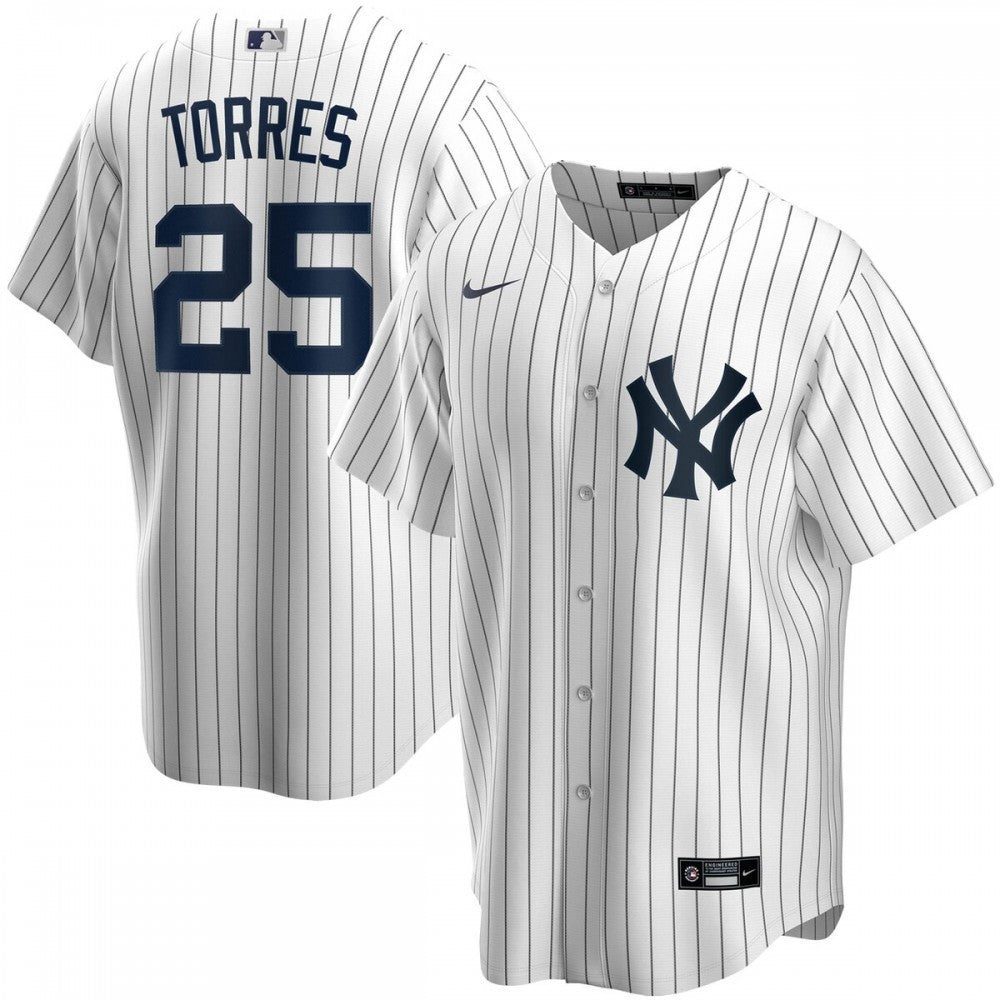 Gleyber Torres New York Yankees Nike Youth Alternate Replica Player MLB Jersey - White