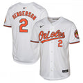 Gunnar Henderson Baltimore Orioles Nike Youth Home Limited MLB Jersey?C White