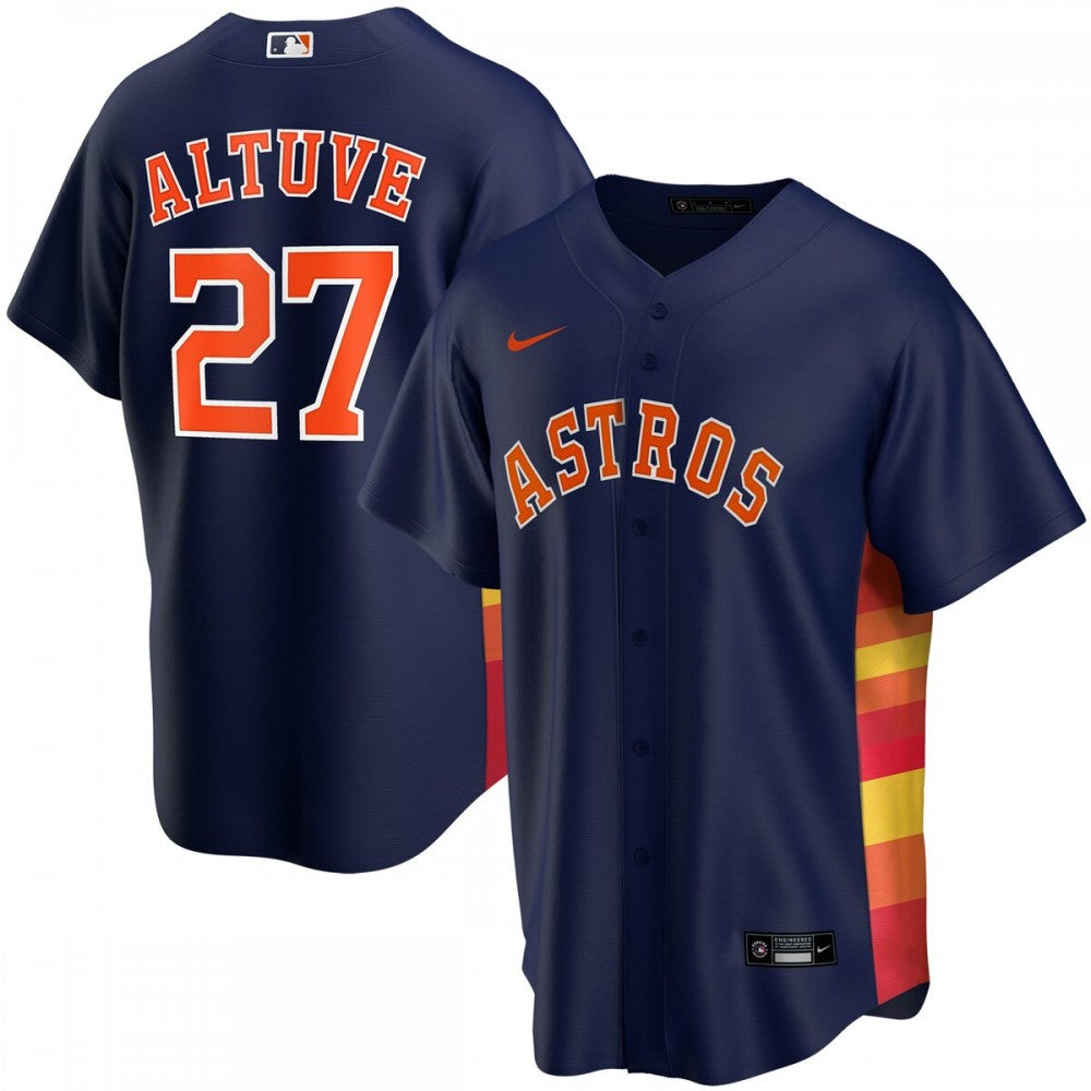 Jose Altuve Houston Astros Nike Youth Alternate Replica Player MLB Jersey - Navy