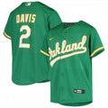 Khris Davis Oakland Athletics Nike Youth Alternate Replica MLB Jersey - Green