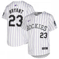 Kris Bryant Colorado Rockies Nike Youth Home Limited Player MLB Jersey - White