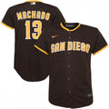 Manny Machado San Diego Padres Nike Youth Alternate Replica Player MLB Jersey - Brown