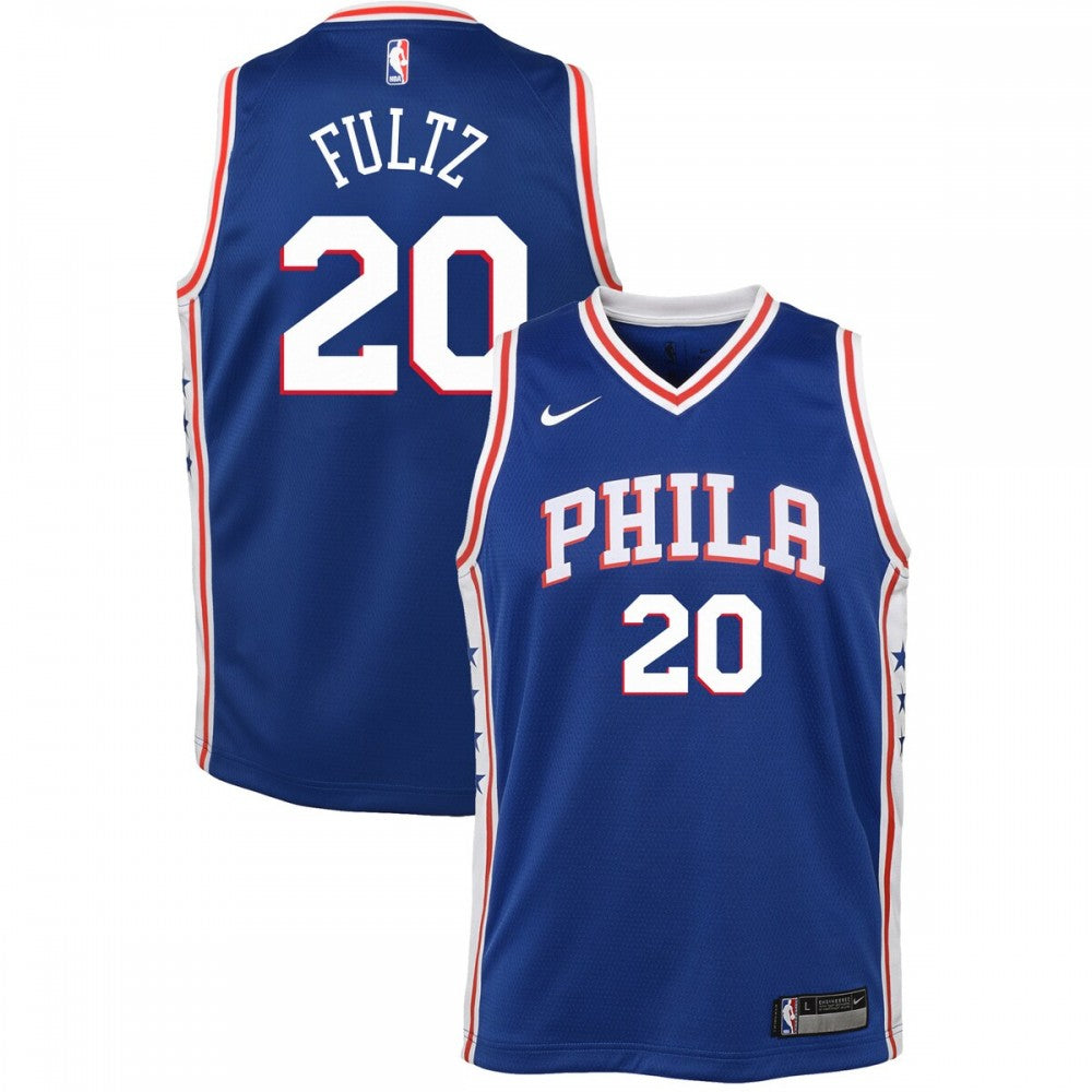 Markelle Fultz Philadelphia 76ers Nike Youth Swingman NBA Jersey Blue - Icon Edition