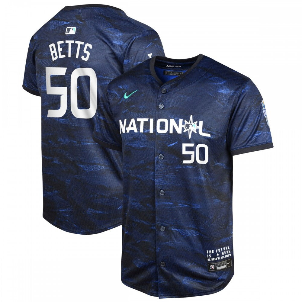 Mookie Betts National League Nike Youth 2023 MLB All-Star Game Limited Player MLB Jersey - Royal