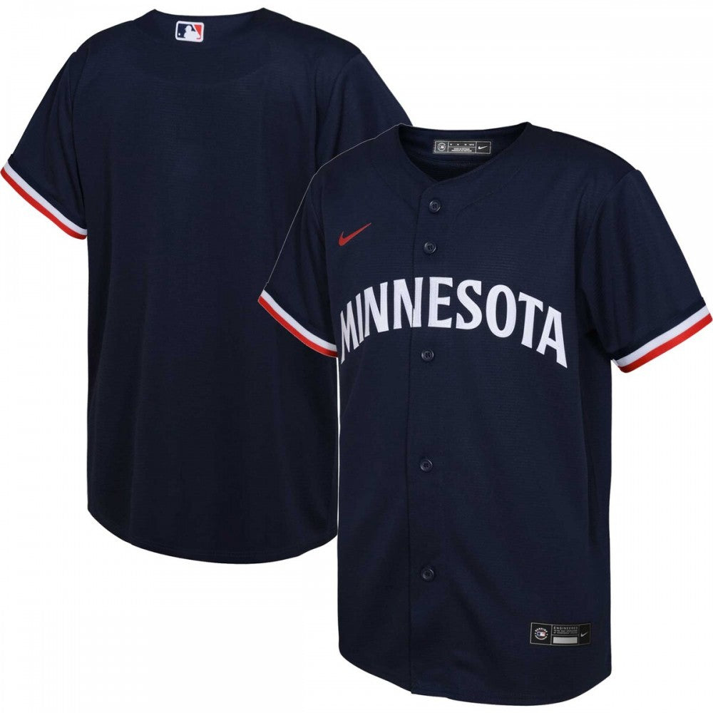 Minnesota Twins Nike Youth Alternate Replica Team MLB Jersey - Navy