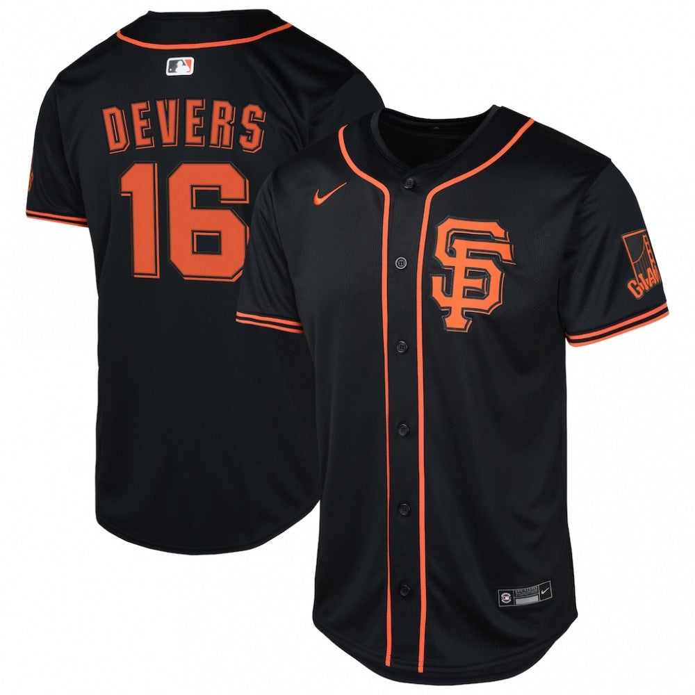Rafael Devers San Francisco Giants Nike Youth Limited MLB Jersey - Black