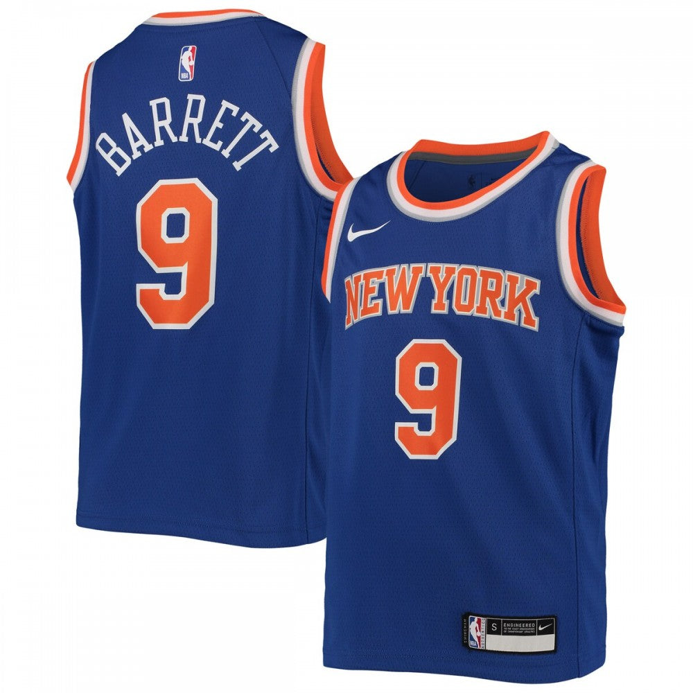 RJ Barrett New York Knicks Nike Youth Swingman NBA Jersey - Icon Edition - Royal