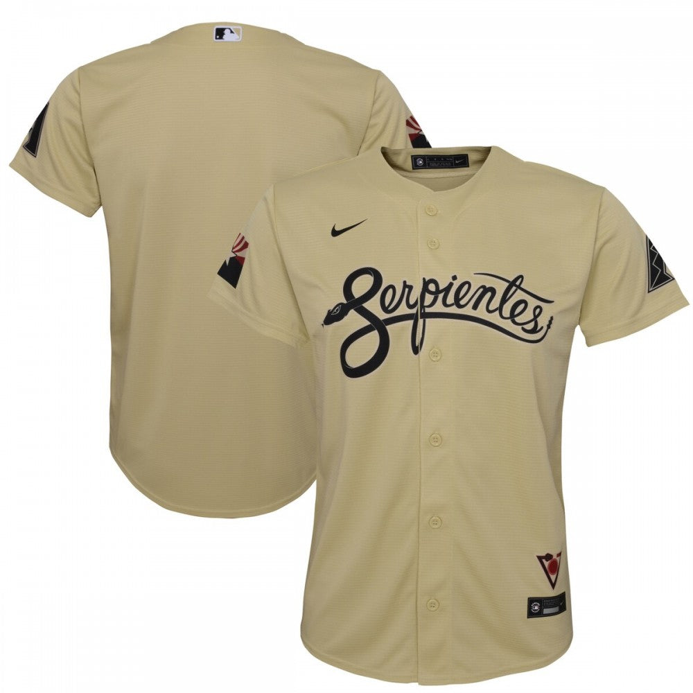 Arizona Diamondbacks Nike Youth City Connect Replica MLB Jersey - Sand