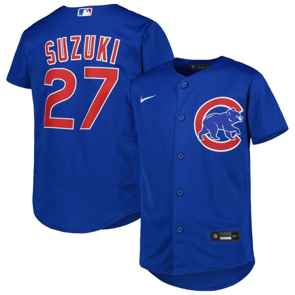 Seiya Suzuki Chicago Cubs Nike Youth Alternate Replica Player MLB Jersey - Royal