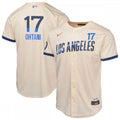 Shohei Ohtani Los Angeles Dodgers Nike Youth 2024 City Connect Limited Player MLB Jersey - Cream