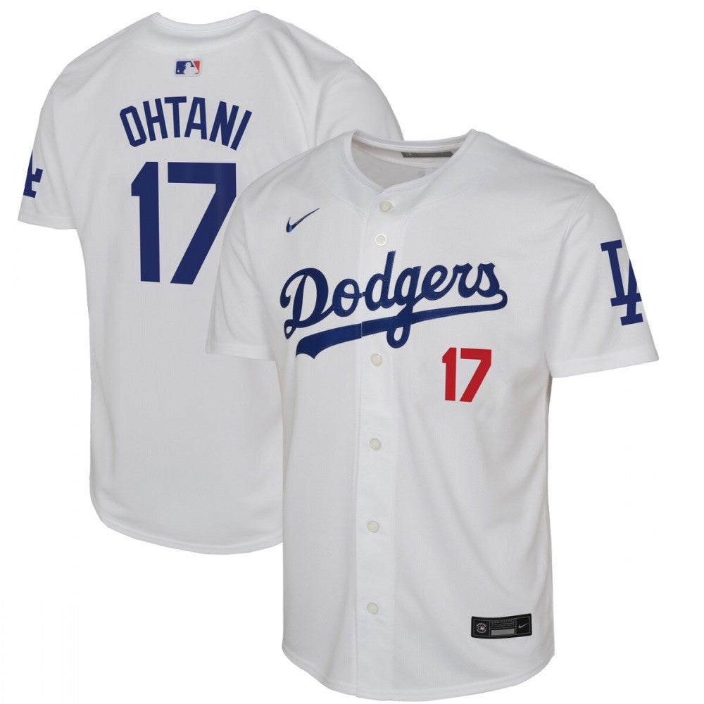 Shohei Ohtani Los Angeles Dodgers Nike Youth Home Limited Player MLB Jersey - White
