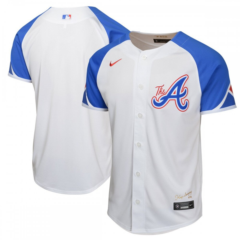 Atlanta Braves Nike Youth City Connect Limited MLB Jersey - White