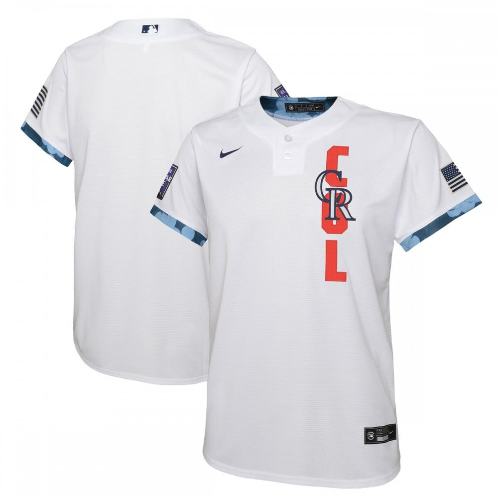 Colorado Rockies Nike Youth 2021 MLB All-Star Game MLB Jersey - White