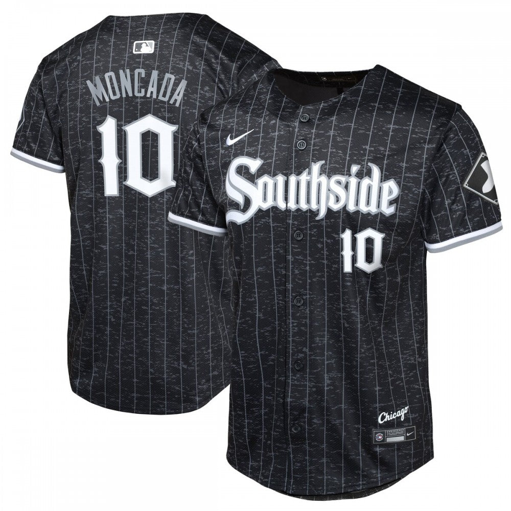 Yoan Moncada Chicago White Sox Nike Youth City Connect Limited Player MLB Jersey - Black