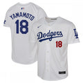 Yoshinobu Yamamoto Los Angeles Dodgers Nike Youth Home Limited Player MLB Jersey - White