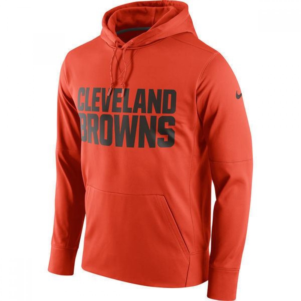 Cleveland Browns Club Nike Therma NFL Pullover Hoodie