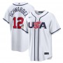 Kyle Schwarber USA Baseball Nike 2026 World Baseball Classic Home Stadium MLB Jersey - White