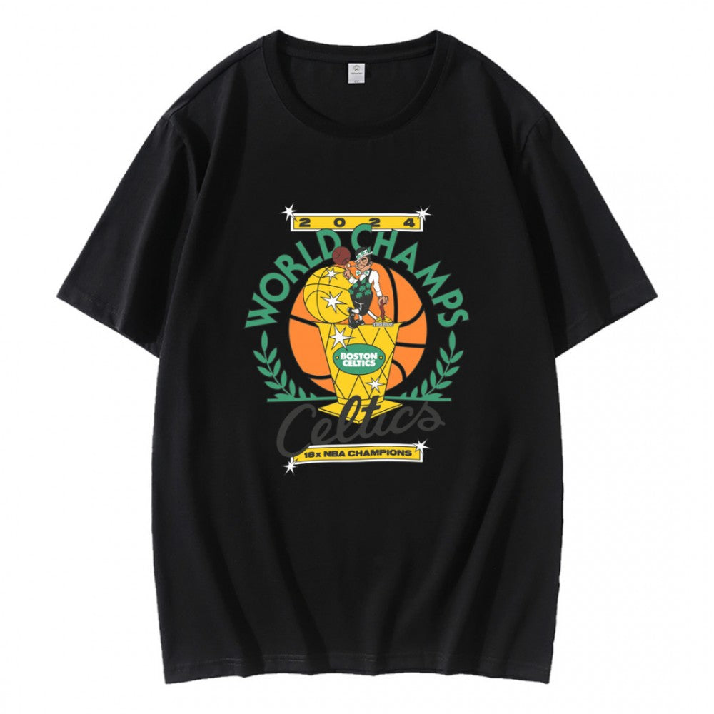 2024 World Champs Celtics 18x NBA Champions T-Shirt